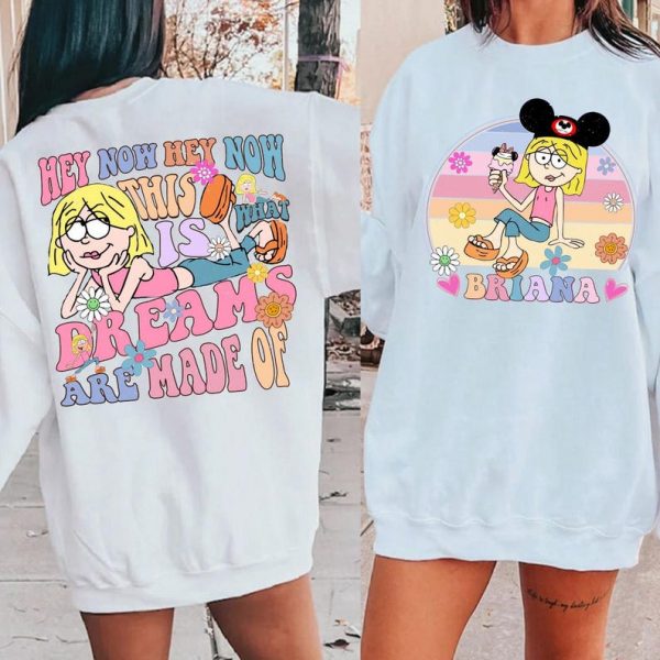 Vintage Custom Name 70s Floral Lizzie Mcguire Now Dreams Are Made Of Shirt, Disney Washed Tee, Magic Kingdom, Disneyland Trip