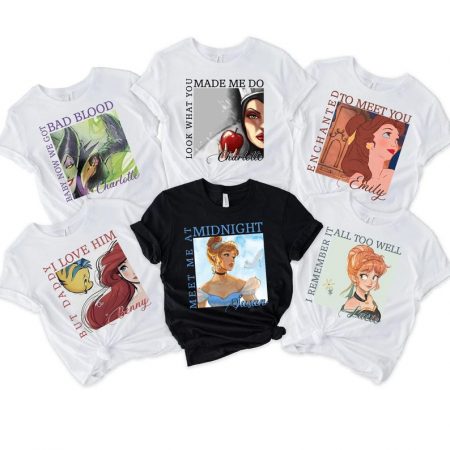 Personalized Meet Me At Midnight Shirt, Disney Princess Tee, Wildest Dreams Shirt, Disney World Shirt, Disney Princess Tee