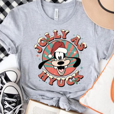 Retro Goofy Jolly As Hyuck Christmas Shirt, Disney A Goofy Movie Xmas Tee, Mickey's Very Merry Christmas Party 2025 Tee