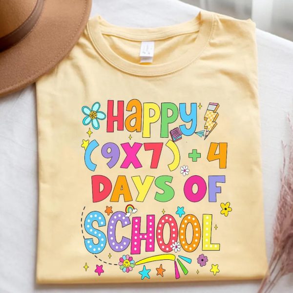 Funny 67 Days of School Math Teacher Shirt, 67 Meme T-Shirt, Math Meme Graphic Tee, Teacher Gift, Classroom Humor Shirt