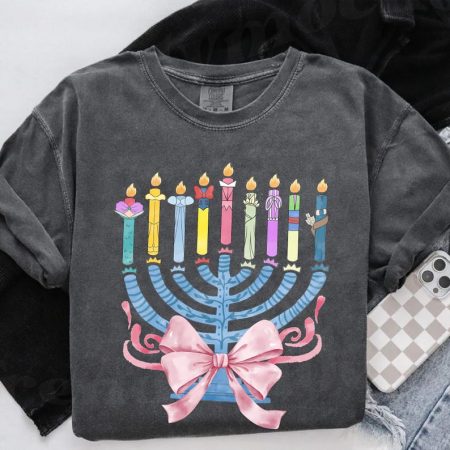 Disney Princess Happy Hanukkah Sweatshirt, Disneyland Jewish Family Christmas Shirt,Disney Festival of Lights Tee, Hanukkah 2025 Hoodie