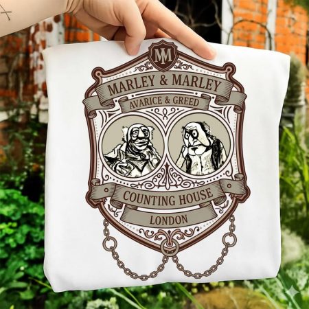 Vintage Marley and Marley Muppet Christmas Carol Shirt, The Muppet Christmas Carol Tee, Mickey's Very Merry Xmas Family Tee