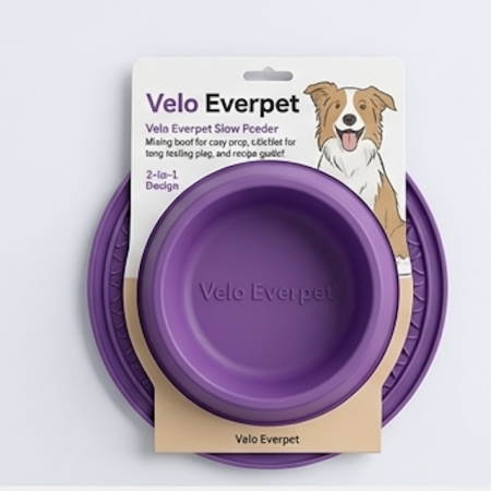 Velo Everpet LickMat No Slip Silicone Dog Slow Feeder Mat